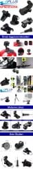 Gplus GP6035VJHA 6 Parça Sony Sjcam Gopro Aksiyon Kamera Aksesuarlarıyla Uyumlu Dönüştürücü Çevirici Adaptör Paketi Universal Adapter Set