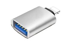 Gplus IPH35 OTG Apple iPhone iPad Lightning to USB 3.0 Çevirici Gümüş