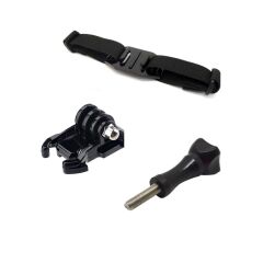 Hava Delikli Kask Aparatı ve Hızlı Tak Çıkar 3lü Bağlantı Seti