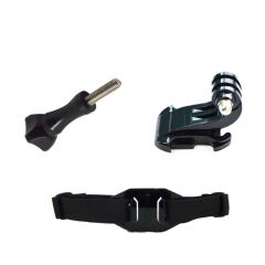 Hava Delikli Kask Aparatı ve JHook Hızlı Çıkar Bağlantılı 3lü Set