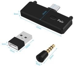 Gplus SW01 Playstation PS5 Xbox Nintendo Oyuncu Bluetooth Kulaklık Uyumlu Transmitter Ses Aktarım