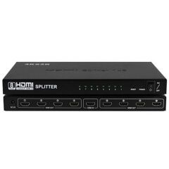 Gplus 4K108 HDMI Splitter 8 Port 4K Ultra HD 3D Görüntü Çoklayıcı
