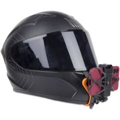 Gplus GP525 Cep Telefonu Aksiyon Kamera Motor Kask Çene Yatay Dikey Telefon Bağlantı Aparatı GP525