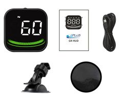 Gplus G4 HUD Araç Motorsiklet GPS Uydu Tarama Hız Gösterge Paneli Hayalet Ekran Göstergesi