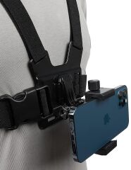 Gplus GP4626PVJ Cep Telefonu  Aksiyon Kamera Uyumlu Düşmez Dayanıklı Vlog Video Çekim Göğüs Kemeri