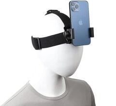 Gplus GP4624PV Cep Telefonu Tutuculu Aksiyon Kamera Uyumlu Vlog Video Çekim 4 Parça Kafa Bandı Seti