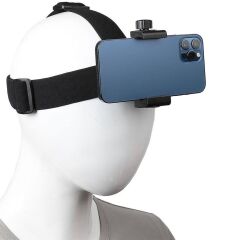 Gplus GP4624PV Cep Telefonu Tutuculu Aksiyon Kamera Uyumlu Vlog Video Çekim 4 Parça Kafa Bandı Seti