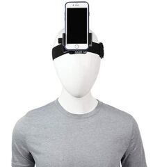 Gplus GP4624PV Cep Telefonu Tutuculu Aksiyon Kamera Uyumlu Vlog Video Çekim 4 Parça Kafa Bandı Seti