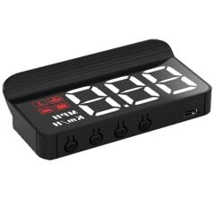 Gplus M3 HUD Head Up Display OBD Arayüzlü Araç Data Yansıtıcı 5 Alarmlı Hız Devir Gösterge Ekranı