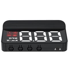 Gplus M3 HUD Head Up Display OBD Arayüzlü Araç Data Yansıtıcı 5 Alarmlı Hız Devir Gösterge Ekranı