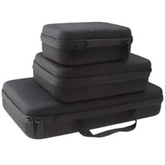 Gplus Gopro 12 Sjcam SJ4000 Eken H9R Aksiyon Kamera Uyumlu Darbeye Dayanıklı Su Geçirmez Eva Hardcase Aksiyon Kamera Taşıma Çantası Gplus GP83 Küçük Boy Gplus GP102 Orta Boy Gplus GP110 Büyük Boy