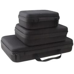 Gplus Gopro 12 Sjcam SJ4000 Eken H9R Aksiyon Kamera Uyumlu Darbeye Dayanıklı Su Geçirmez Eva Hardcase Aksiyon Kamera Taşıma Çantası Gplus GP83 Küçük Boy Gplus GP102 Orta Boy Gplus GP110 Büyük Boy