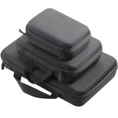 Gplus Gopro 12 Sjcam SJ4000 Eken H9R Aksiyon Kamera Uyumlu Darbeye Dayanıklı Su Geçirmez Eva Hardcase Aksiyon Kamera Taşıma Çantası Gplus GP83 Küçük Boy Gplus GP102 Orta Boy Gplus GP110 Büyük Boy