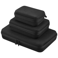 Gplus Gopro 12 Sjcam SJ4000 Eken H9R Aksiyon Kamera Uyumlu Darbeye Dayanıklı Su Geçirmez Eva Hardcase Aksiyon Kamera Taşıma Çantası Gplus GP83 Küçük Boy Gplus GP102 Orta Boy Gplus GP110 Büyük Boy