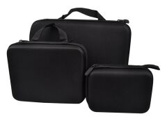 Gplus Gopro 12 Sjcam SJ4000 Eken H9R Aksiyon Kamera Uyumlu Darbeye Dayanıklı Su Geçirmez Eva Hardcase Aksiyon Kamera Taşıma Çantası Gplus GP83 Küçük Boy Gplus GP102 Orta Boy Gplus GP110 Büyük Boy