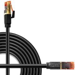 Gplus Cat8 S/FTP 40G 2000Mhz 26AWG BC Emi Pimf Örgülü Folyo Kaplama STP SF/FTP Network Ethernet Lan Kablosu
