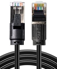 Gplus Cat6 F/UTP 1G 250 Mhz 26 AWG CCA Folyo Kaplamalı Profesyonel FTP Network Ethernet Patch Cord Kablo