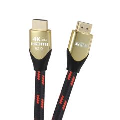 Gplus 4K 60Hz Ultra HD 18 Gbps HDR ARC HDMI 2.0 26 AWG Örgü Kablo 3 Metre