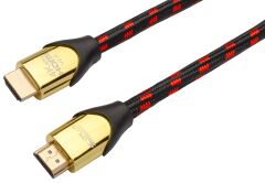 Gplus 4K 60Hz Ultra HD 18 Gbps HDR ARC HDMI 2.0 26 AWG Örgü Kablo 3 Metre