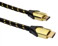 Gplus 8K 60Hz 48 Gbps HDCP 2.3 HDMI 2.1 eARC 26 AWG Örgülü Kablo 1,5 Metre