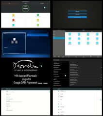 Gplus 4KVW344P 2x3 Video Wall Controller HDMI Wifi Duvar Ekran