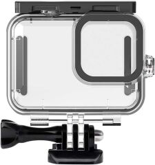 Gopro Hero 8 Su Geçirmez Muhafaza ve Kafa Bandı 4 Parça Set GO208