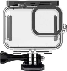 Gopro Hero 8 Su Geçirmez Muhafaza ve Kafa Bandı 4 Parça Set GO208