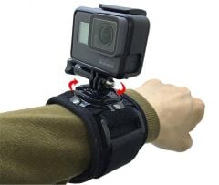 Gopro Eken Sjcam Kafa Bandı Göğüs Kemeri 10 Parça Set Gplus ST010